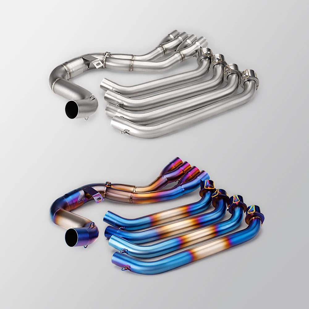 Motorcycle Front Exhaust Pipe Complete Mobile Connection System for CBR 650R 650 CBR650F CBR650 CB650F